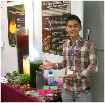 Tian Kian Wee the founder of UTAR Microalgae Sdn Bhd