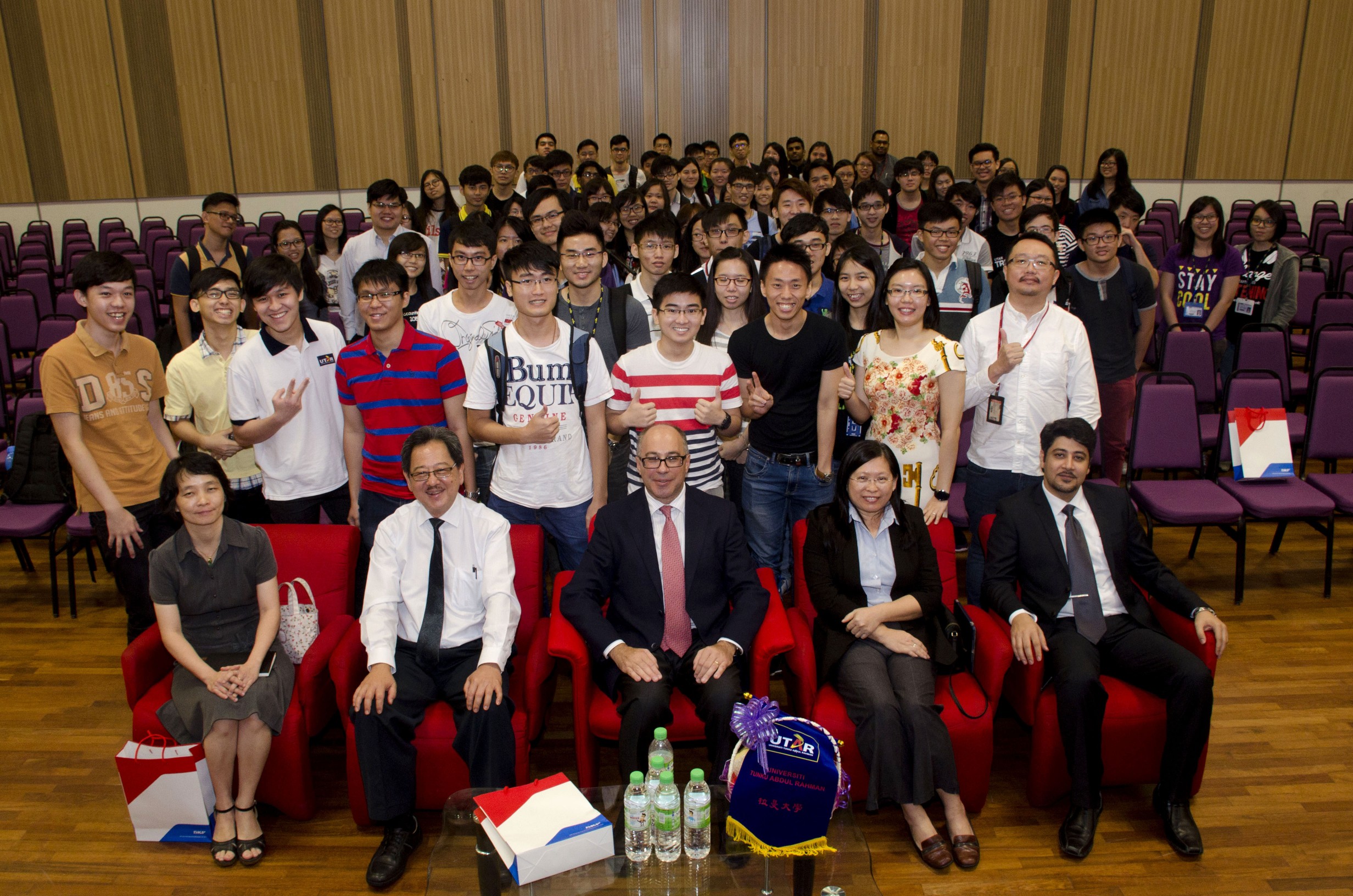 Group photo with Dr Dario Cardone