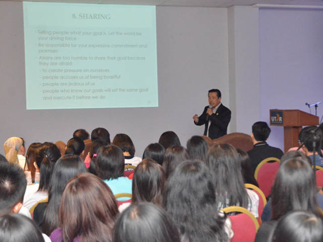 Tan Sri Dato’ Paduka Dr Fng Ah Seng shared his secrets of success